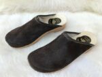 Cowhide Clogs Cow Skin Clogs Leather Clogs made out of 100% Cow skin Luxury Handmade - Image 3