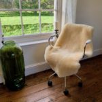 Medical Sheepskin rug, Relugan Sheepskin rug 100% Natural Wool Ideal for Baby, Elderly