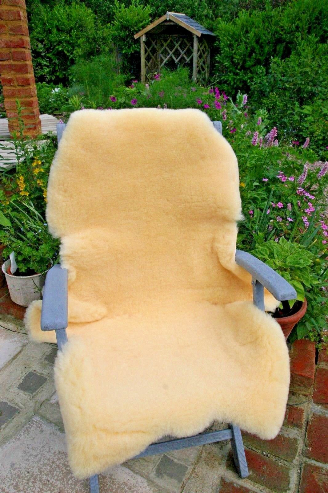 Medical Sheepskin Relugan Fur Rug Skin Pelt Leather 100 Natural Wool