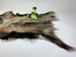 Unique Long Fur Goat Leather Skin Fur Rug Pelt Hide 100% Real Natural GT19067 - Image 3