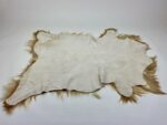Unique Long Fur Goat Leather Skin Fur Rug Pelt Hide 100% Real Natural GT19064 - Image 4