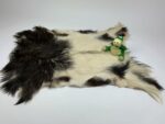 Goat Leather Skin Fur Rug Pelt Hide 100% Natural GT18042