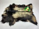 Goat Rug Leather Skin Fur Pelt Hide 100% Natural GT19058