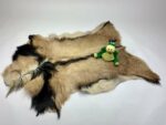 Goat Leather Skin Fur Rug Pelt Hide 100% Natural GT19068