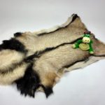 Goat Rug Leather Skin Fur Pelt Hide 100% Natural GT19069