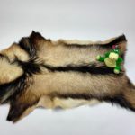 Real Goat rug leather 100% Natural GT19073