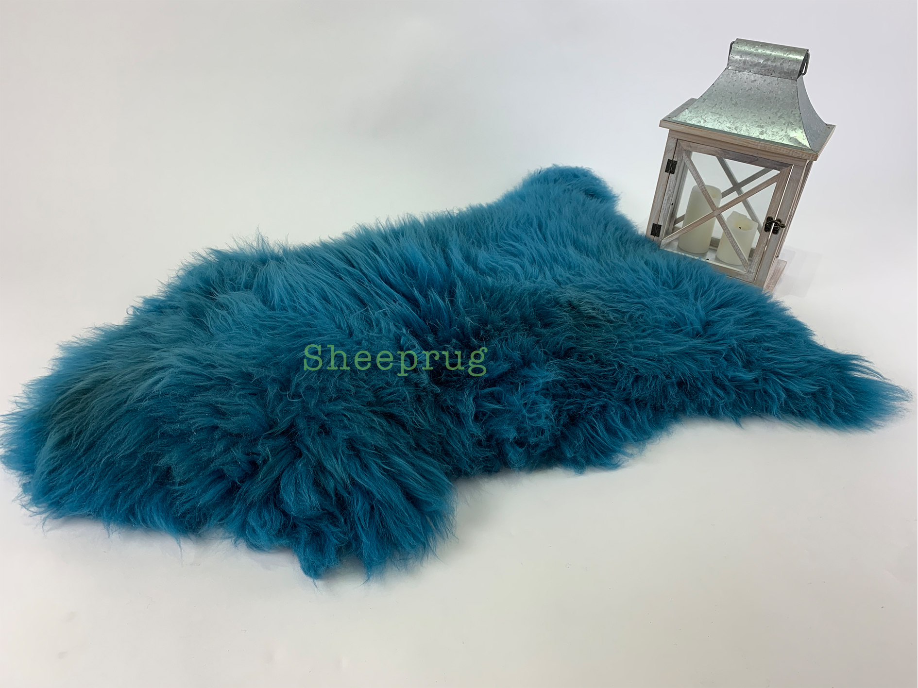 Short fur White Sheepskin rug fur pelt leather 100%Natural made of British Sheep