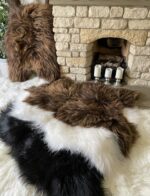 White Icelandic Sheepskin rug fur 100% Natural Wool - Long Fur, NATURAL WHITE COLOUR-NOT DYED - Image 2