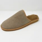 Cotswolds Brown Sheepskin slippers 100% made of real Sheepskin and Leather