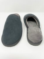 Cotswolds Grey Sheepskin slippers 100% made of real Sheepskin and Leather - Image 5
