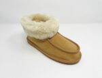 New Forest Beige Sheepskin Slippers / Mini Boot 100% made of real Sheepskin and Leather - Image 4
