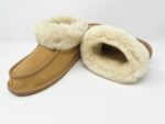 New Forest Beige Sheepskin Slippers / Mini Boot 100% made of real Sheepskin and Leather - Image 8