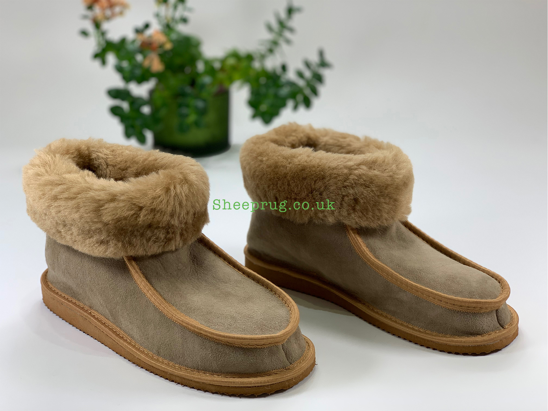 real sheepskin slippers