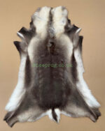 Scandinavian Reindeer rug leather 100% Real soft and fluffy R202006 - Image 5