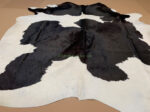 XXL 7 ft x 6.1 ft Black & White Cowhide rug 100% Natural C2021215 - Image 2