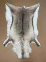 Scandinavian Reindeer rug leather 100% Real soft and fluffy R202004 - Image 6