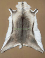 Scandinavian Reindeer rug leather 100% Real soft and fluffy R202004