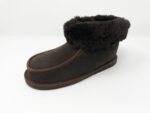 New Forest Chocolate Sheepskin Slippers / Mini Boot 100% made of real Sheepskin and Leather