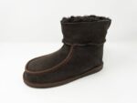 New Forest Chocolate Sheepskin Slippers / Mini Boot 100% made of real Sheepskin and Leather - Image 2