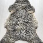 Gotland Sheepskin Rug 100% Natural with unique curly fur No 202101