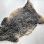 Gotland Sheepskin Rug 100% Natural with unique curly fur No 202102