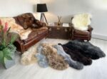 Sheepskin rug 100% Natural Wool Made of New Zealand Sheep Variation of Colours - Image 3