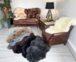Sheepskin rug 100% Natural Wool Made of New Zealand Sheep Variation of Colours - Image 2