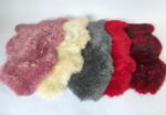 Red Sheepskin rug 100% Natural Wool Made of New Zealand Sheep - Image 4