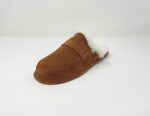 Abby Brown Sheepskin slippers 100% made of real Sheepskin and Leather - Image 3