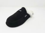 Abby Black Sheepskin slippers 100% made of real Sheepskin and Leather - Image 5