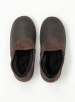 Hampshire II Brown Sheepskin slippers 100% made of real Sheepskin and Leather - Image 5