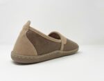 Hampshire II Taupe Sheepskin slippers 100% made of real Sheepskin and Leather - Image 2