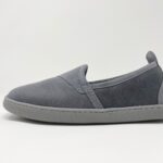 Hampshire II Grey Sheepskin slippers 100% made of real Sheepskin and Leather