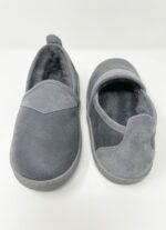 Hampshire II Grey Sheepskin slippers 100% made of real Sheepskin and Leather - Image 5