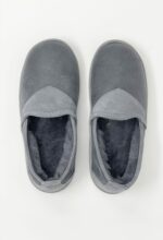 Hampshire II Grey Sheepskin slippers 100% made of real Sheepskin and Leather - Image 6