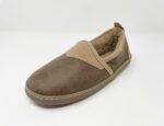 Hampshire II Taupe Sheepskin slippers 100% made of real Sheepskin and Leather - Image 3