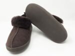 Karayaka Brown Sheepskin slippers 100% made of real Sheepskin and Leather - Image 5