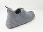 Oxford Grey Sheepskin slippers 100% made of real Sheepskin and Leather - Image 2