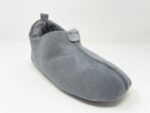 Oxford Grey Sheepskin slippers 100% made of real Sheepskin and Leather - Image 3