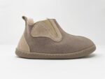 Columbia Taupe Sheepskin slippers 100% made of real Sheepskin and Leather - Image 4