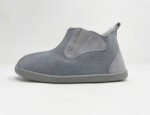 Columbia Grey Sheepskin slippers 100% made of real Sheepskin and Leather