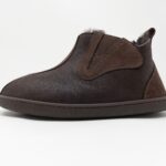 Columbia Brown Sheepskin slippers 100% made of real Sheepskin and Leather