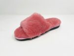 Anoa Pink Sheepskin Sliders 100% made of real Sheepskin - Image 3