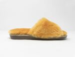 Anoa Yellow Sheepskin Sliders 100% made of real Sheepskin - Image 4