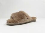 Anoa Taupe Sheepskin Sliders 100% made of real Sheepskin - Image 4