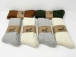 Natural Wool Socks, Extra Thick Socks, Trekking Socks, Unisex Socks, Winter Socks - Image 9