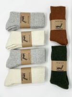 Natural Wool Socks, Extra Thick Socks, Trekking Socks, Unisex Socks, Winter Socks - Image 8