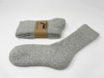 Natural Wool Socks, Extra Thick Socks, Trekking Socks, Unisex Socks, Winter Socks - Image 3