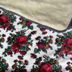 Merino Woollen blanket with pattern