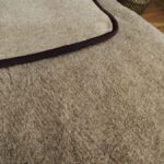 Plain Merino Woollen blanket